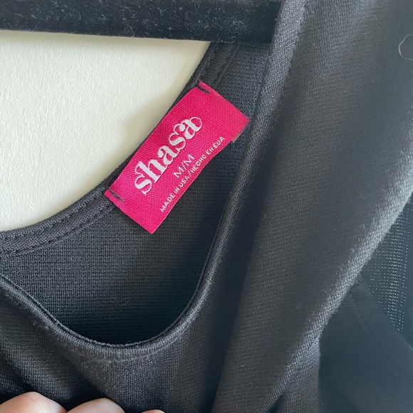 Black Peplum Shirt - Picture 4 of 4